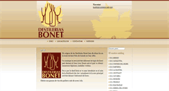 Desktop Screenshot of bonet.es